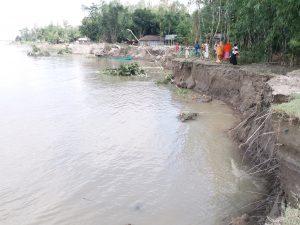 বঙ্গবন্ধুসেতু পূর্ব এলাকায় যমুনার তীব্র ভাঙন